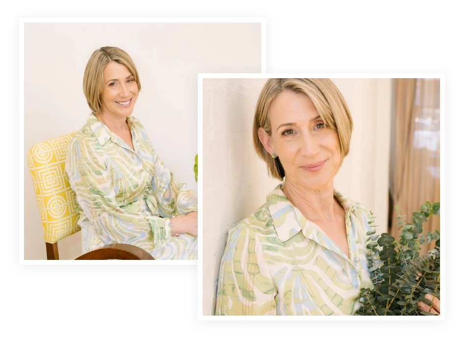 Woman Wearing Green Dress Smiling Woman Wearing Green Dress Smiling